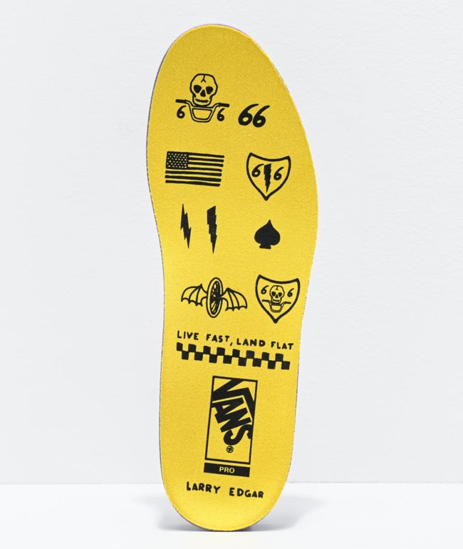 vans lightning bolt yellow